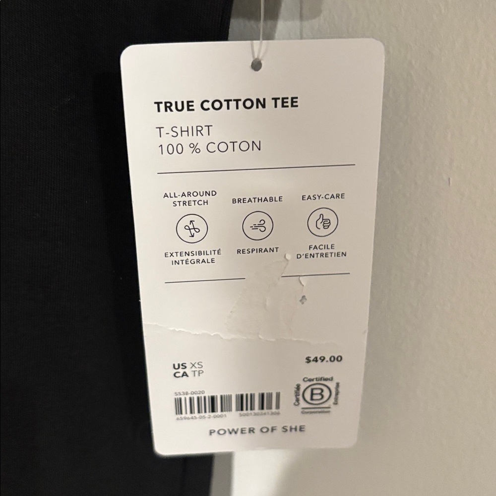 Athleta true cotton tee - Picture 3 of 4